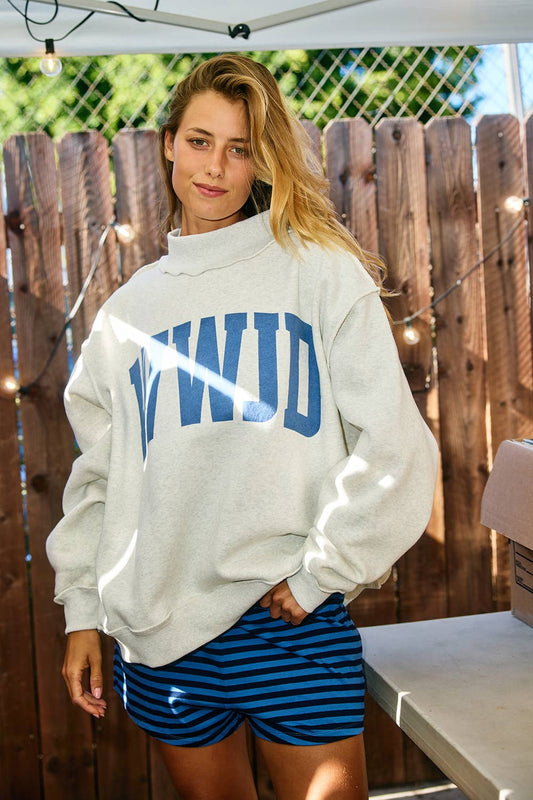 WWJD Reversible Sweatshirt