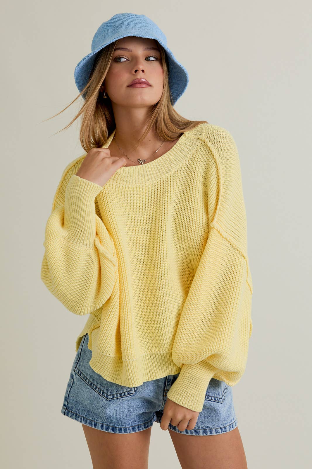 Yellow Pullover Sweater