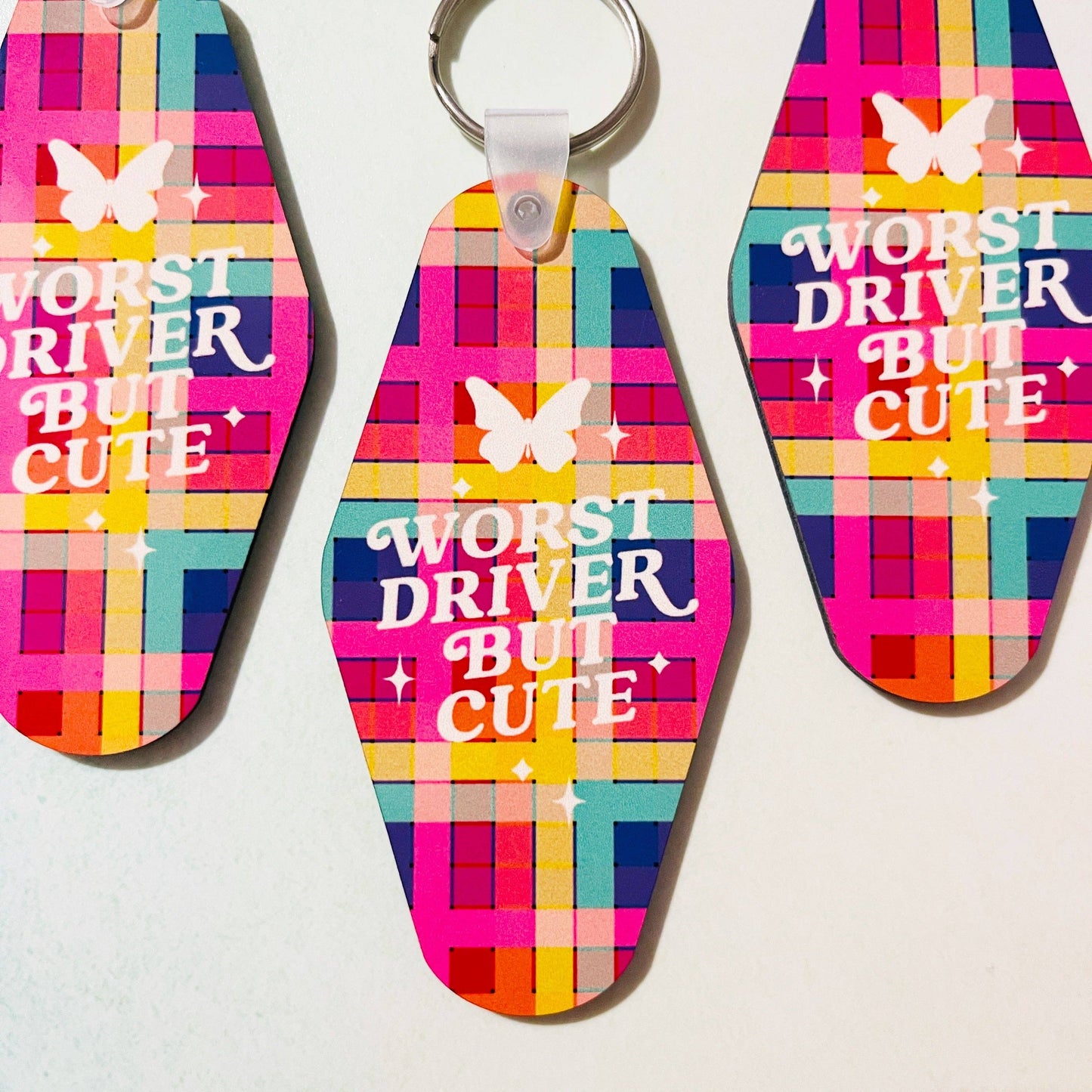 Worst Driver But Cute Keychain