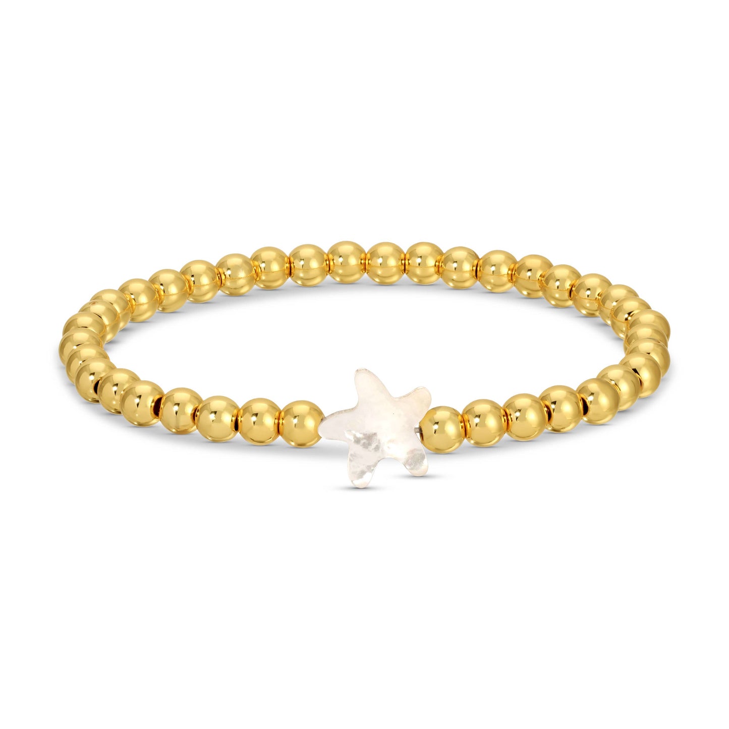 Pearl Starfish Stretch Bracelet
