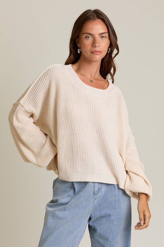 Ivory Pullover Sweater