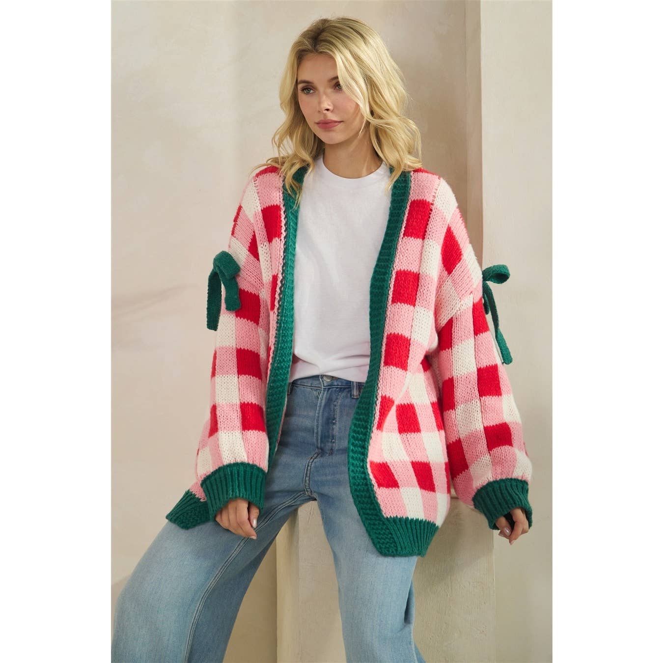 Candy Cane Cardigan