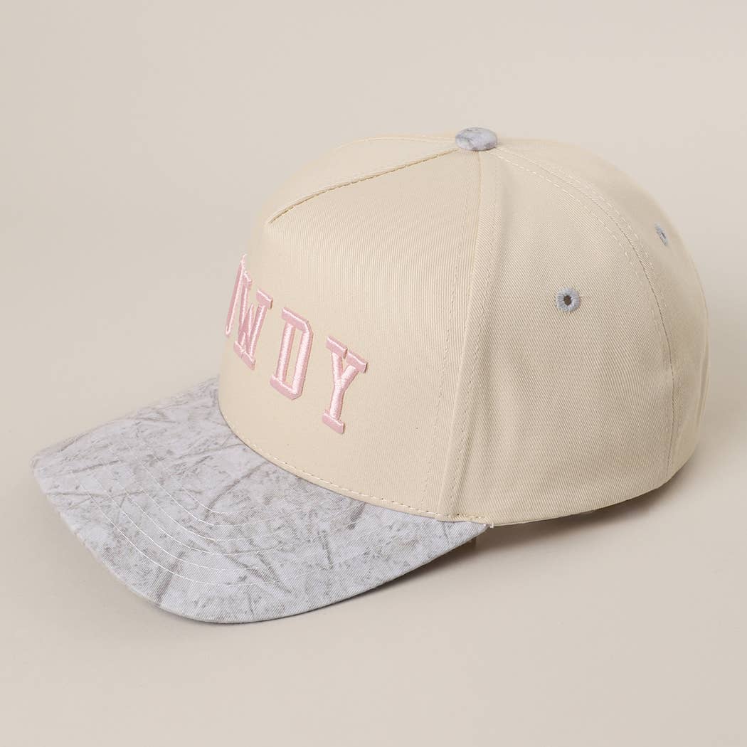 HOWDY Two-Tone Camo Hat