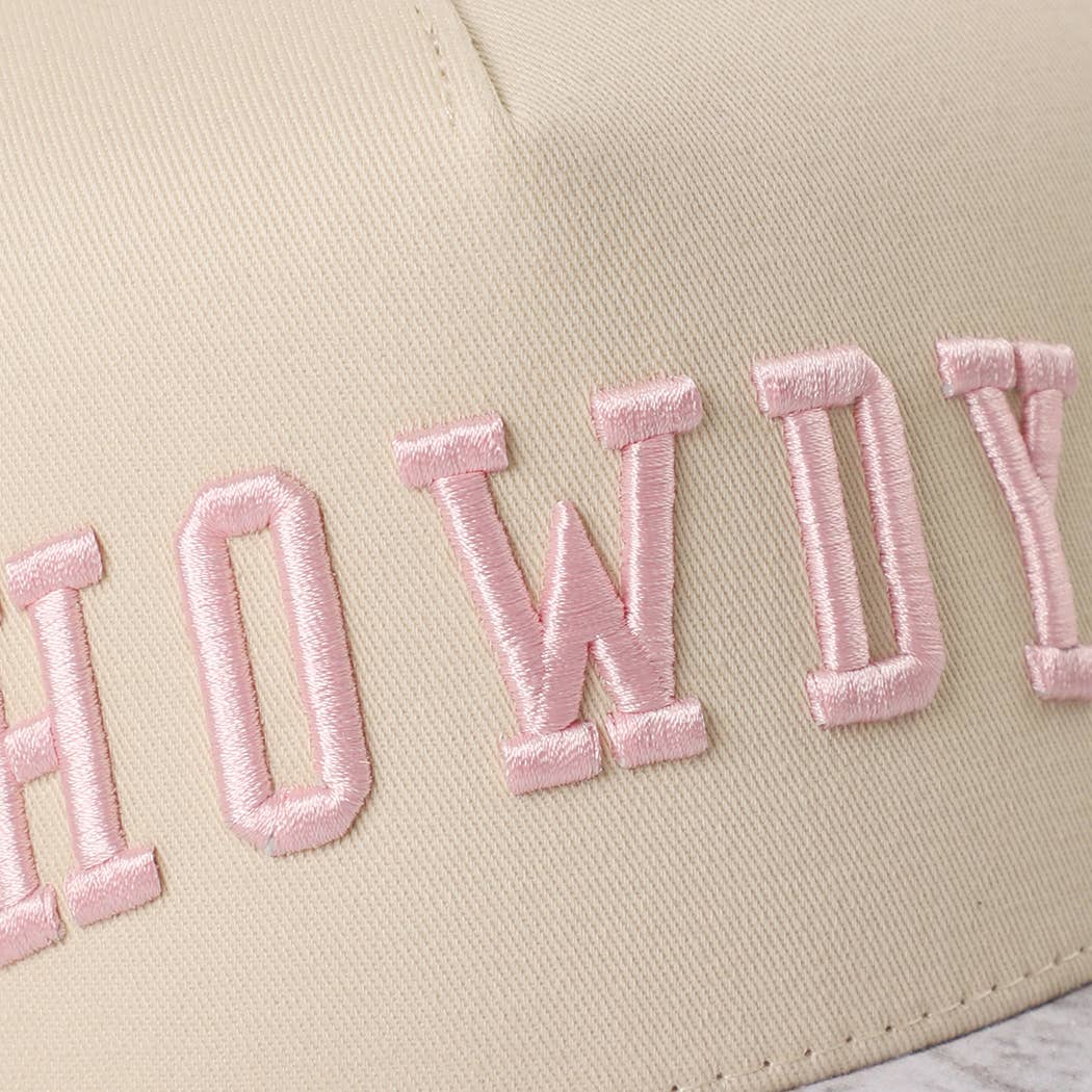 HOWDY Two-Tone Camo Hat