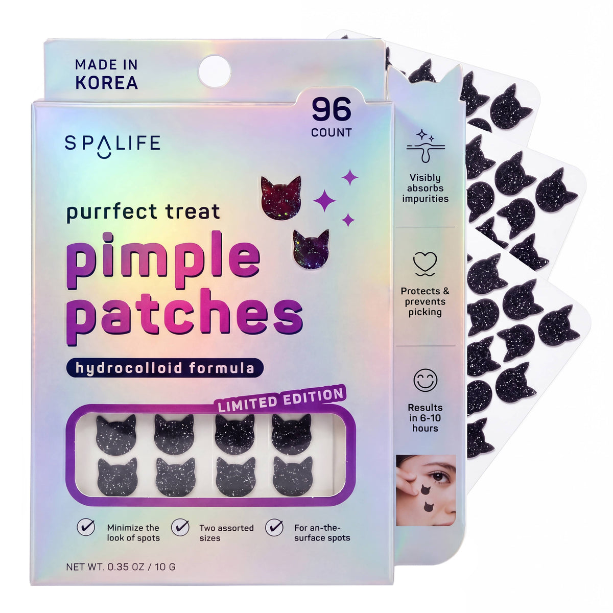 Purrrfect-Treat Halloween Pimple Patches
