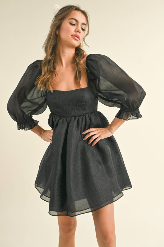 Black Babydoll Dress