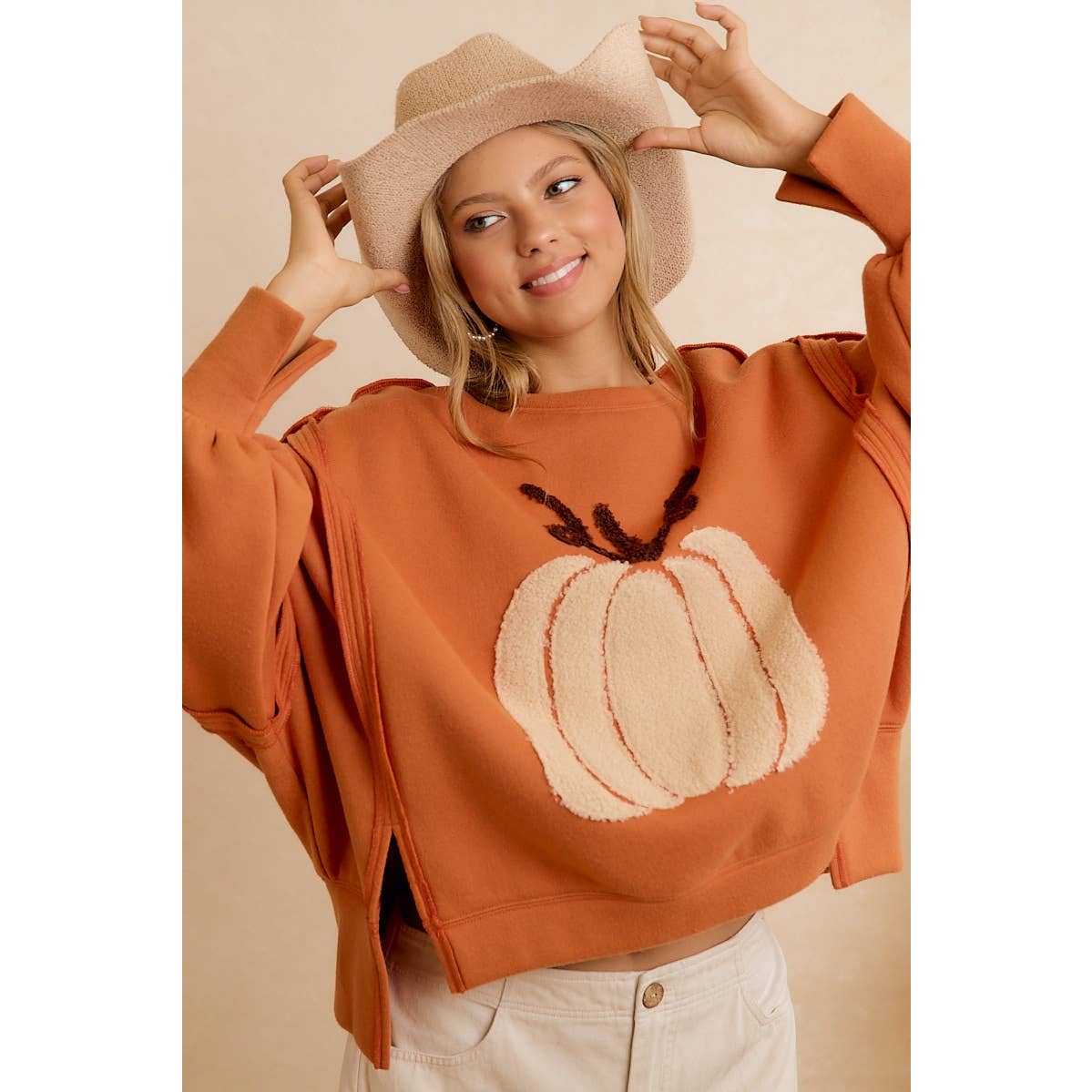 Pumpkin Patch Pullover Sweatshirt