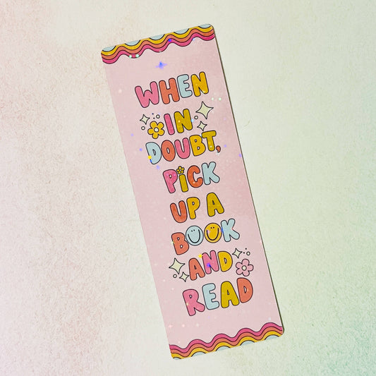 When In Doubt Read Bookmark