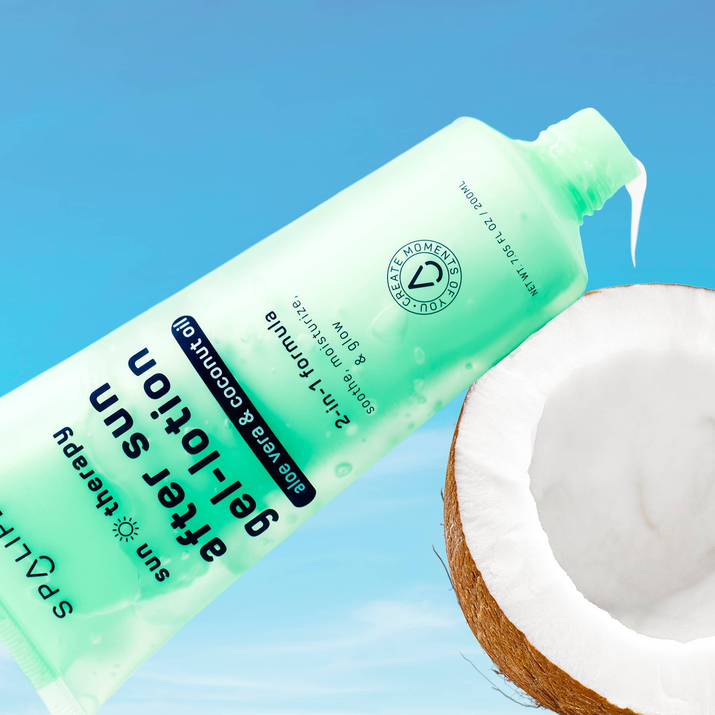 After Sun Gel-Lotion Aloe & Coconut Oil