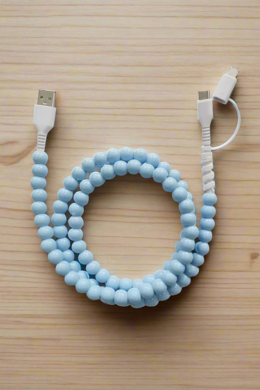 Beaded Cord Phone Charger