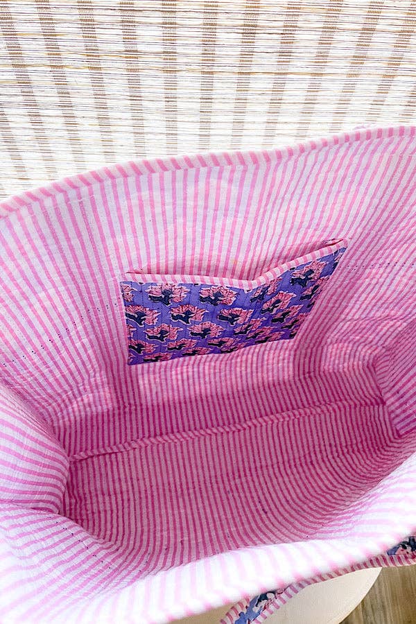 Sybil Quilted Tote Bag