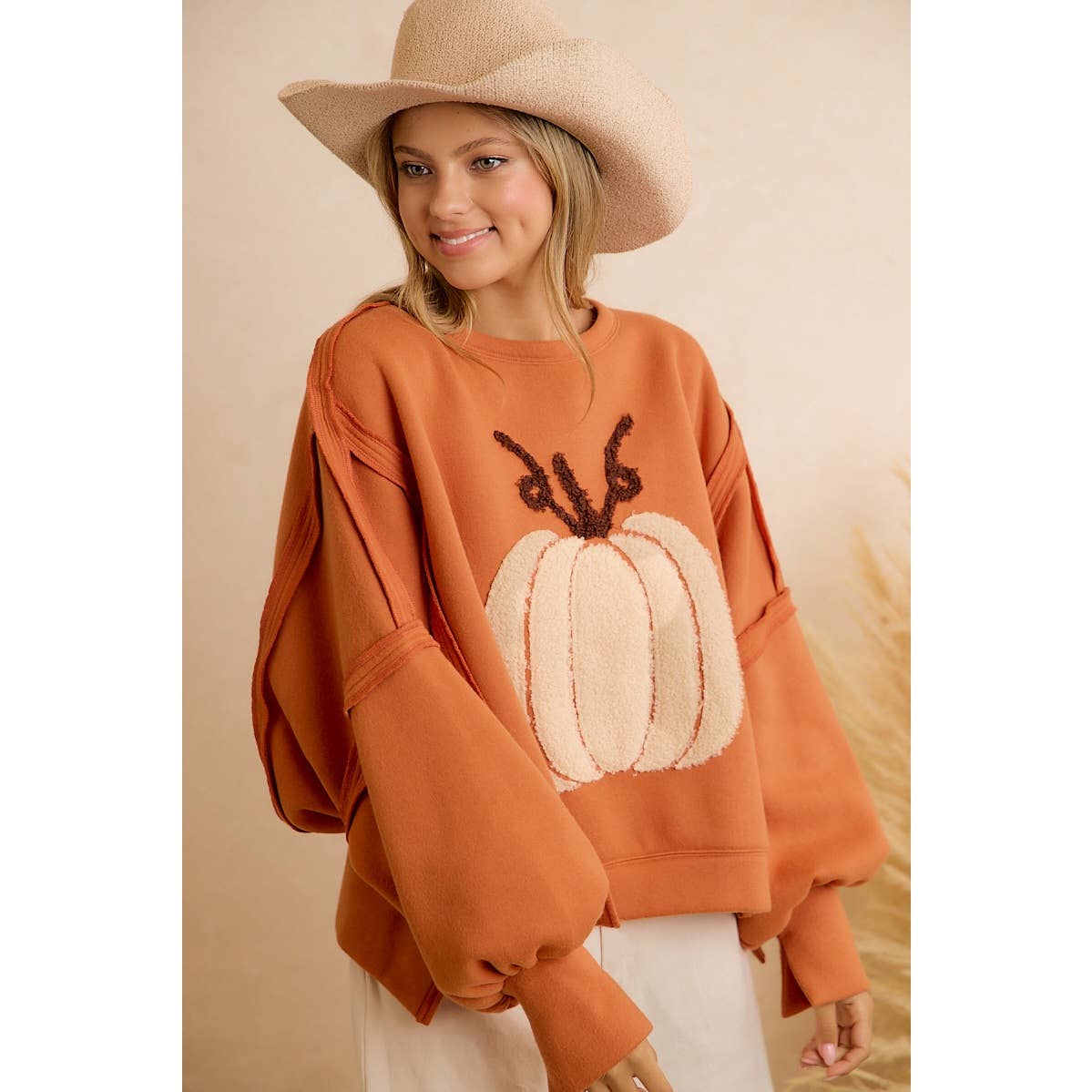 Pumpkin Patch Pullover Sweatshirt