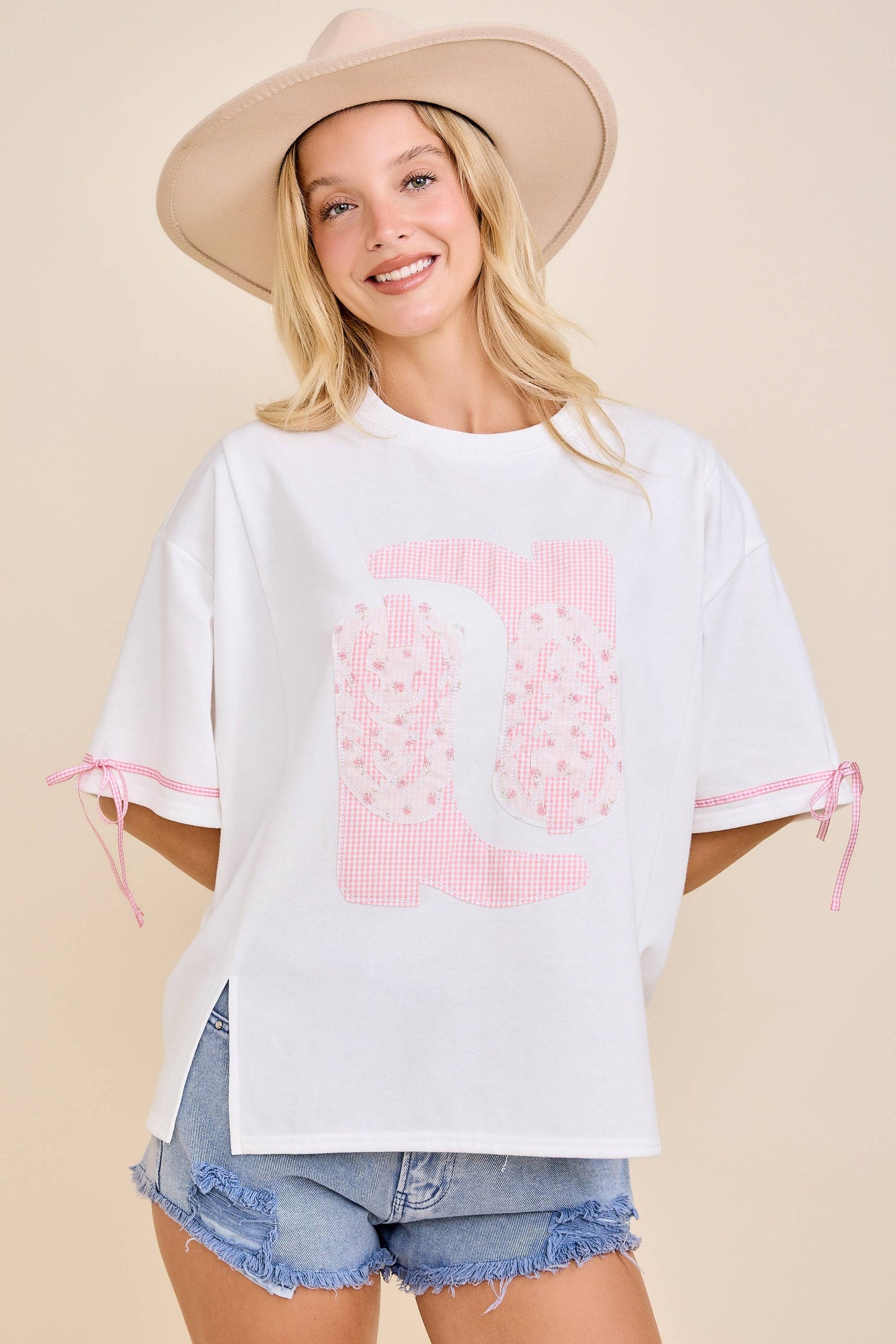Western Boots Patch Tee