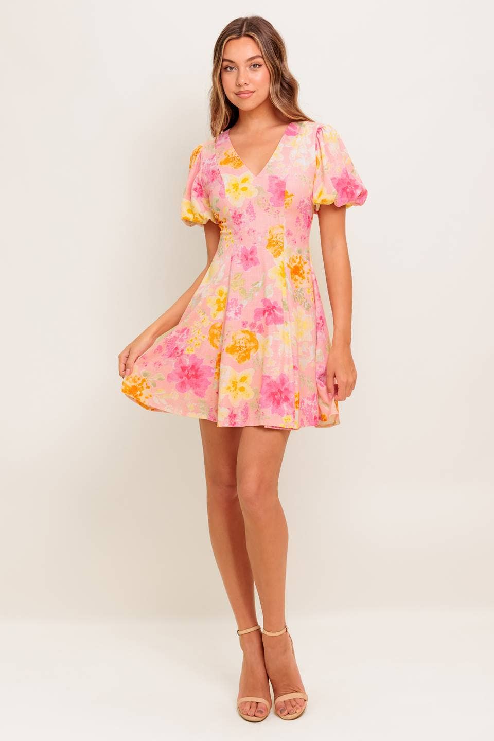 Pink Lemonade Mini Dress