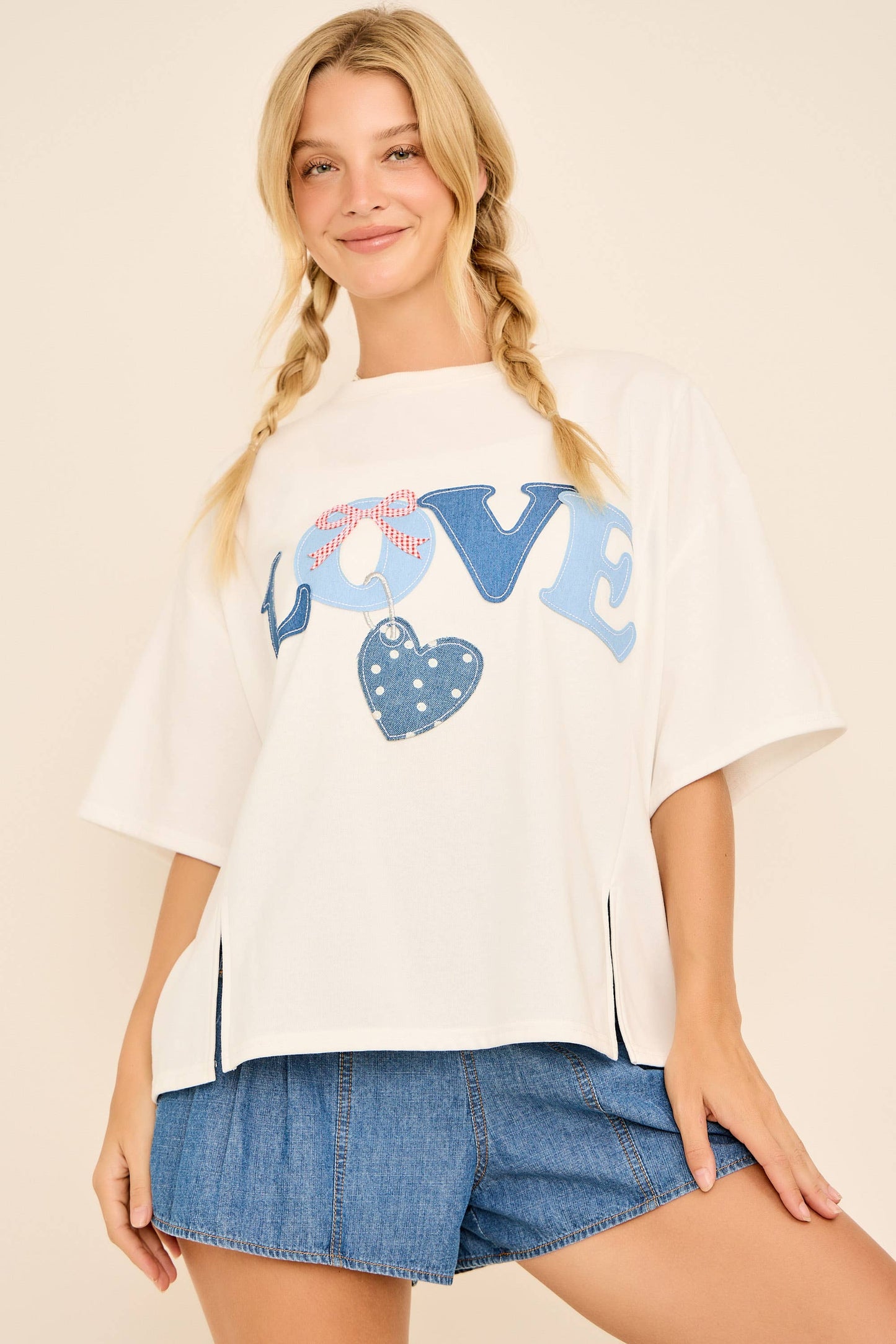 Love Patchwork Tee
