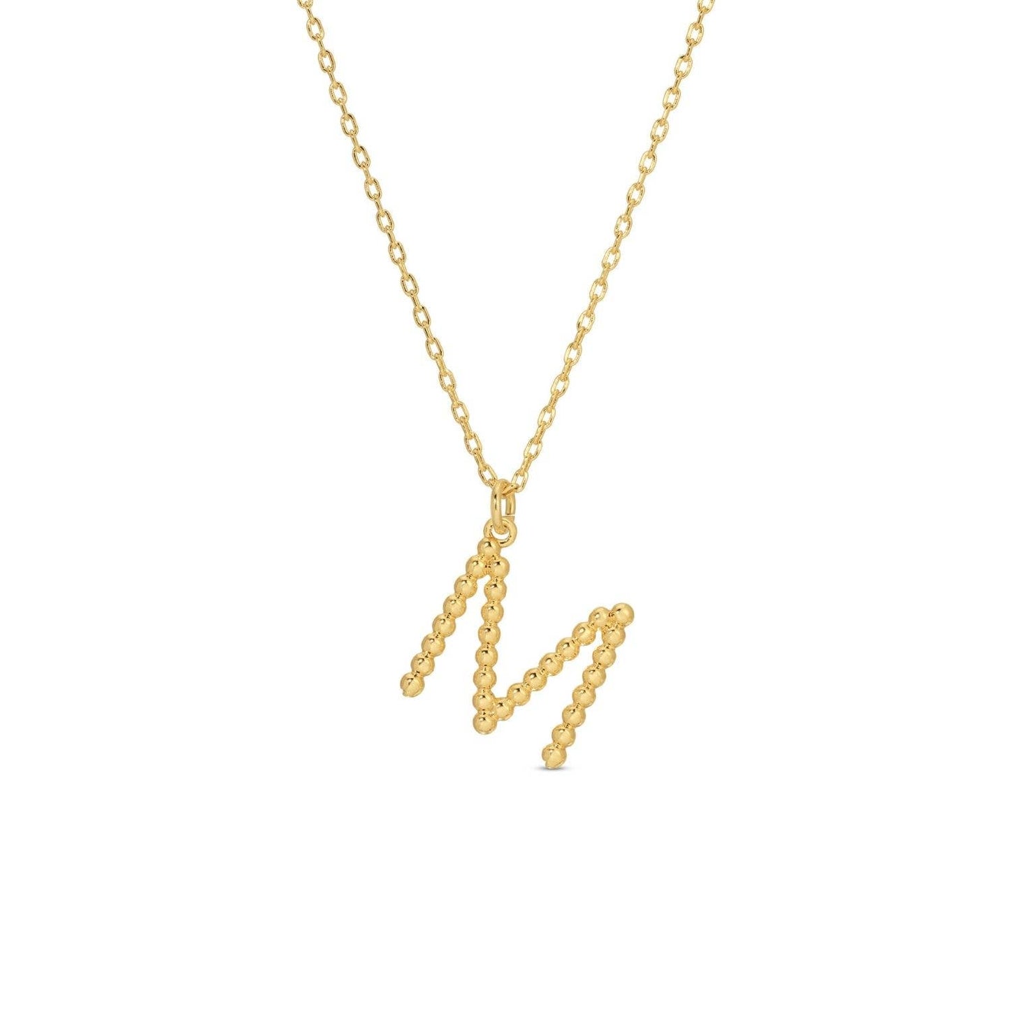 Delicate Gold Initial Pendant