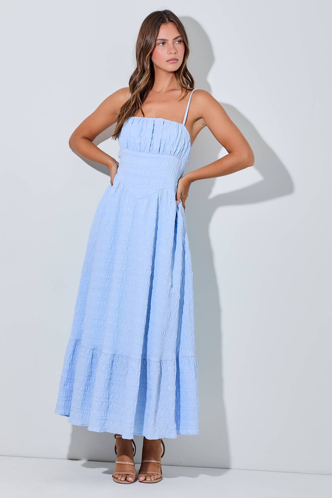 Clear Skies Midi Dress