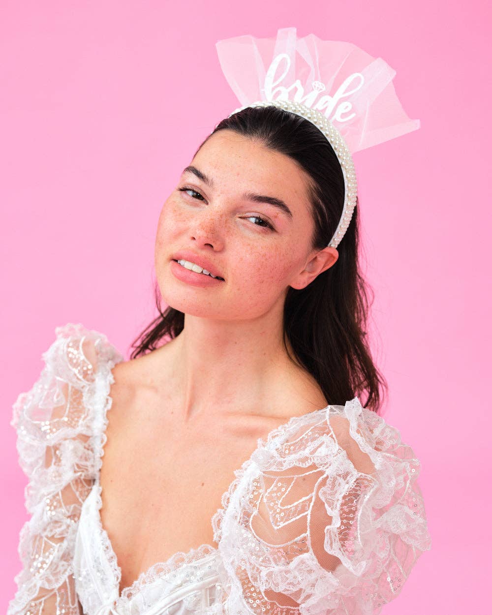 Bridal Pearl Headband