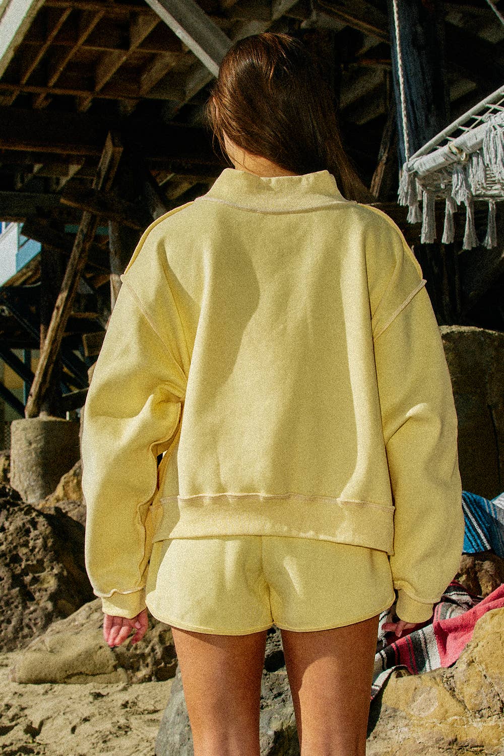 LIFEISGOOD Reversible Sweatshirt