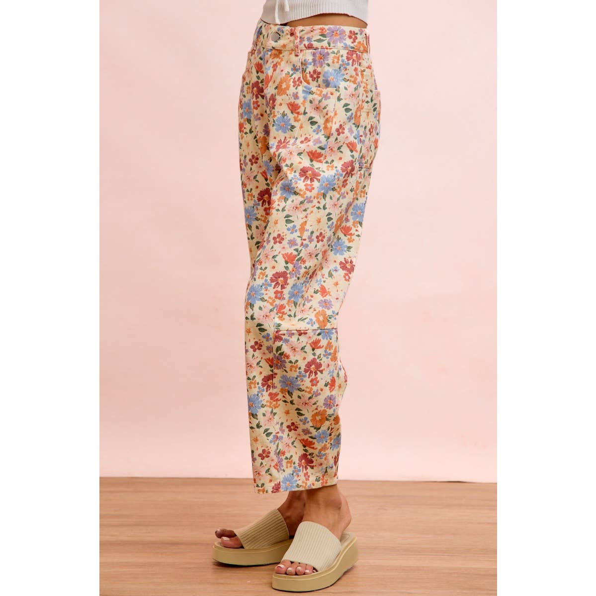Prairie Petal Barrel Pants