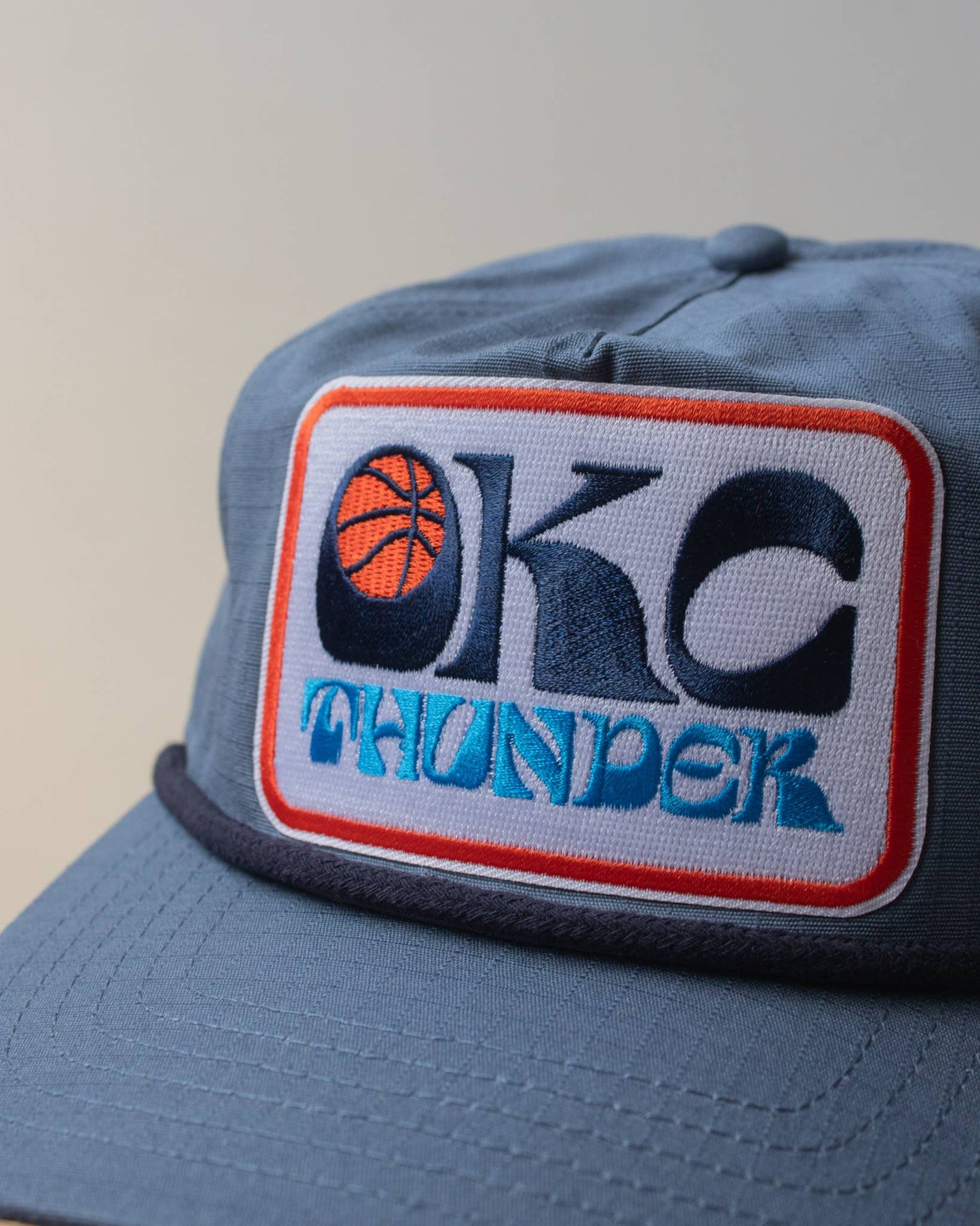 OKC Thunder Patch Hat