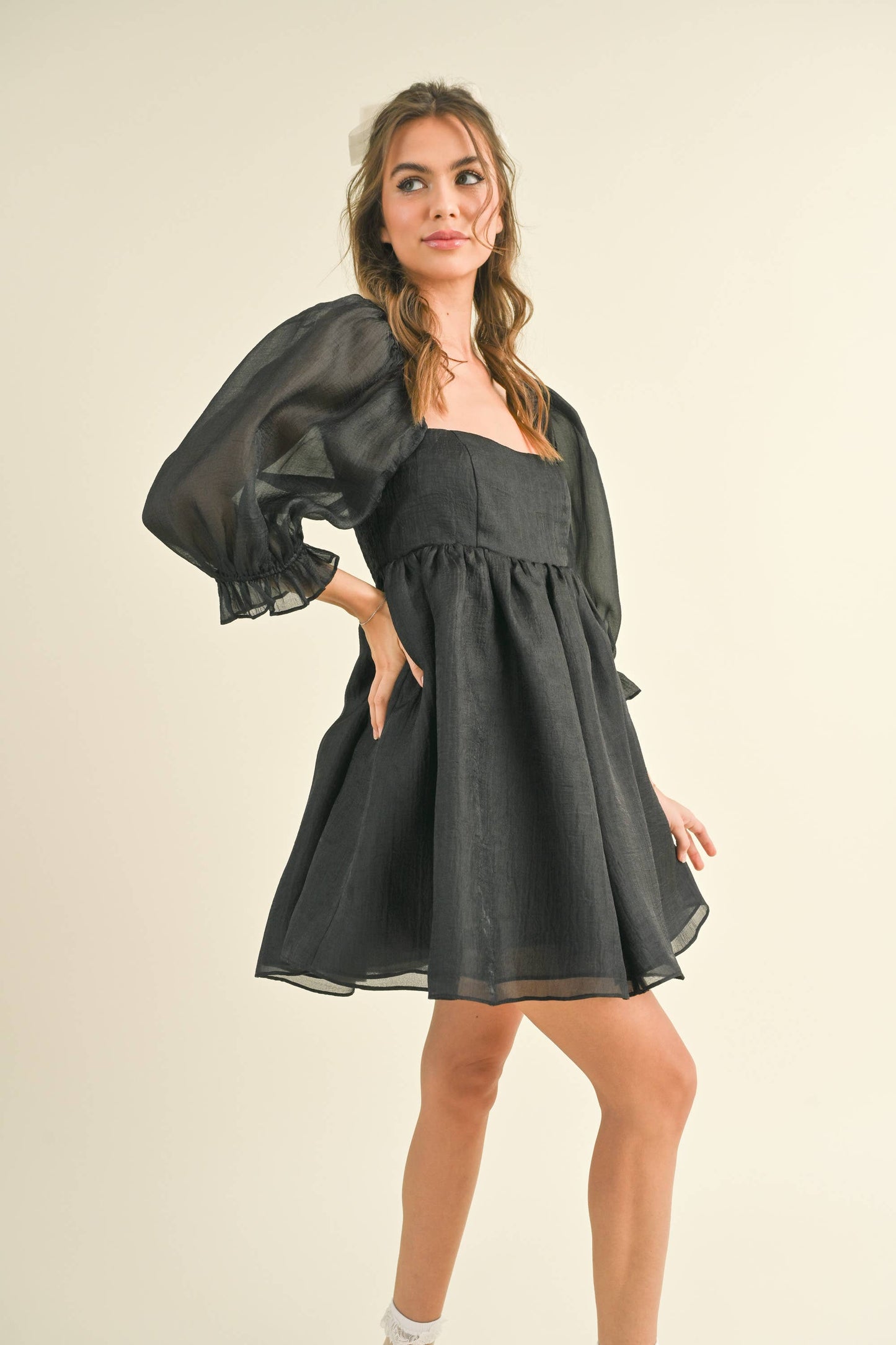Black Babydoll Dress