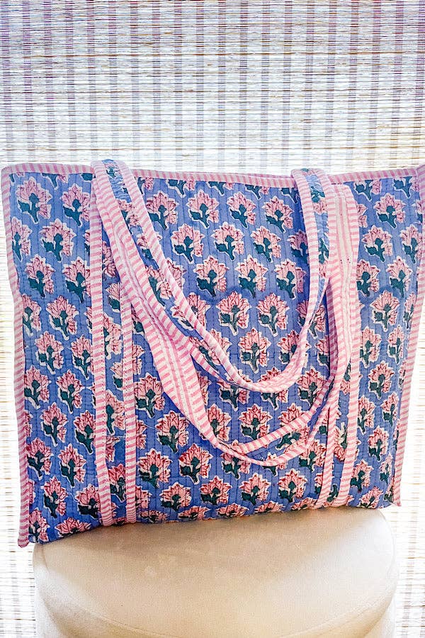 Sybil Quilted Tote Bag