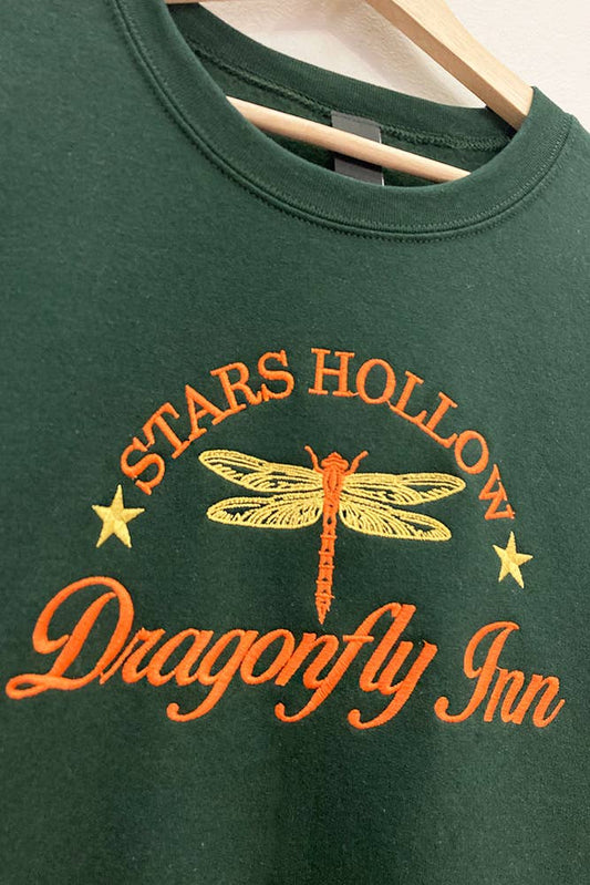 Dragonfly Inn Embroidered Sweatshirt