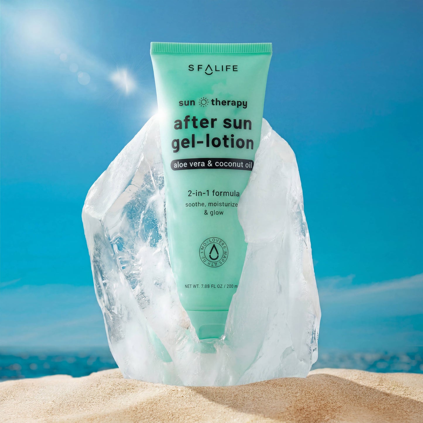 After Sun Gel-Lotion Aloe & Coconut Oil