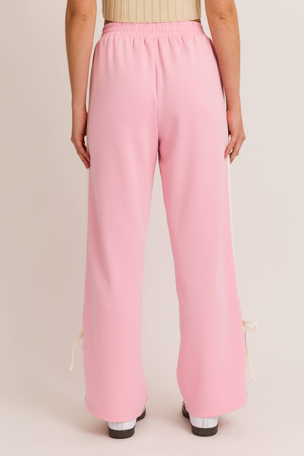 Blush Bow Track Pants
