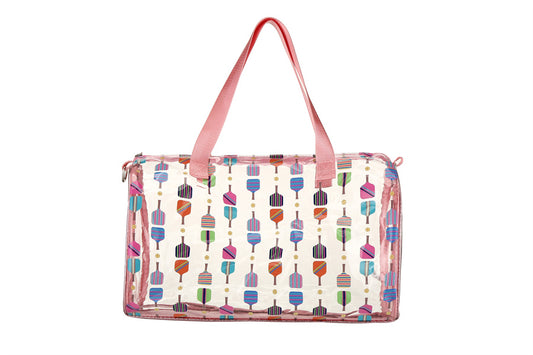 Pickleball Printed Clear Bag
