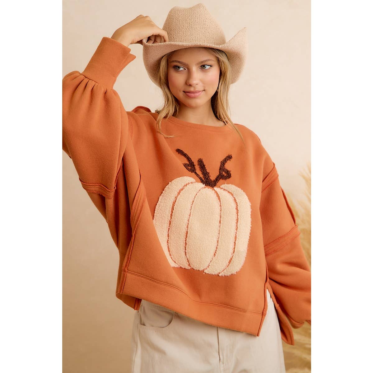 Pumpkin Patch Pullover Sweatshirt
