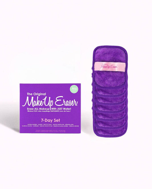 Purple Makeup Eraser 7-Day Set