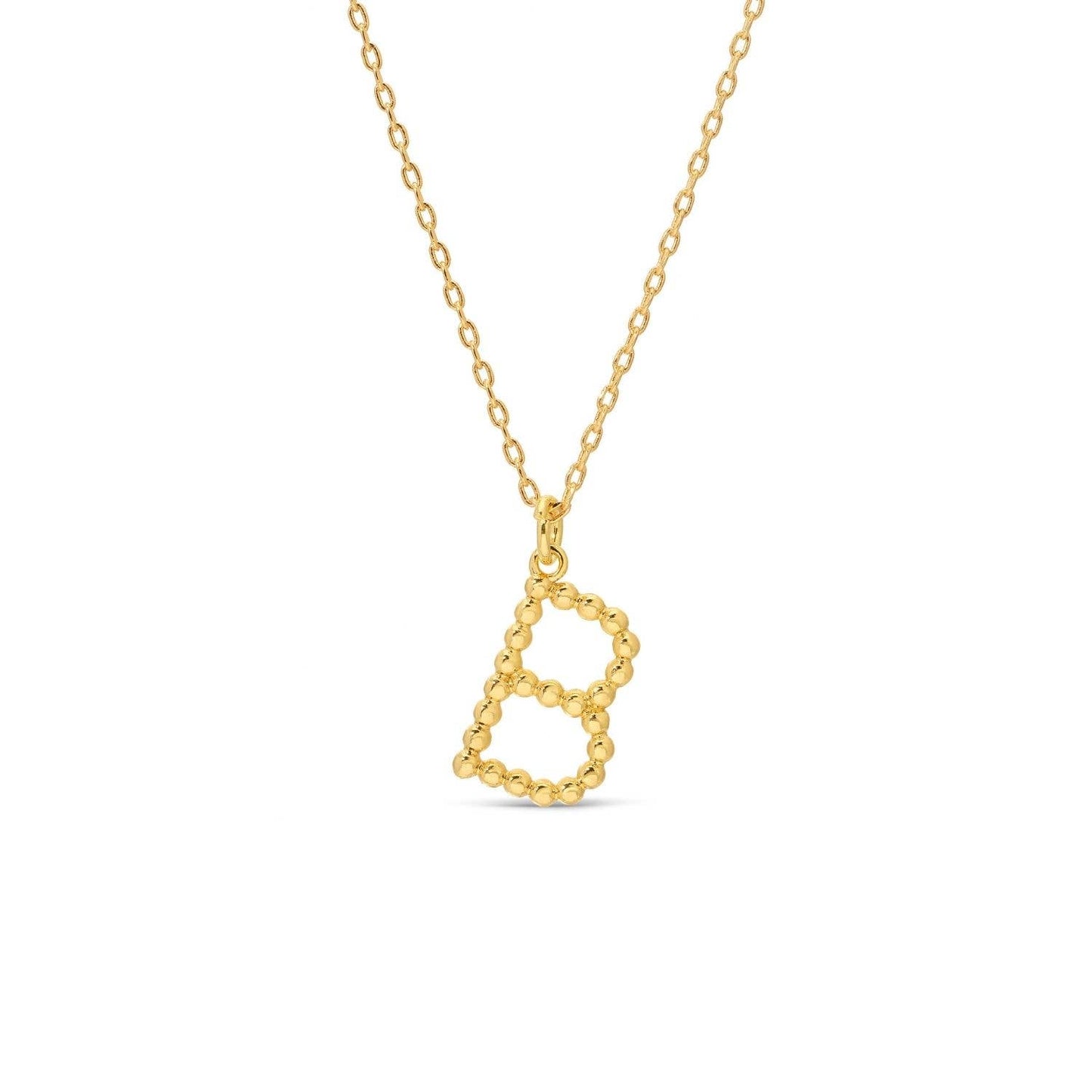 Delicate Gold Initial Pendant