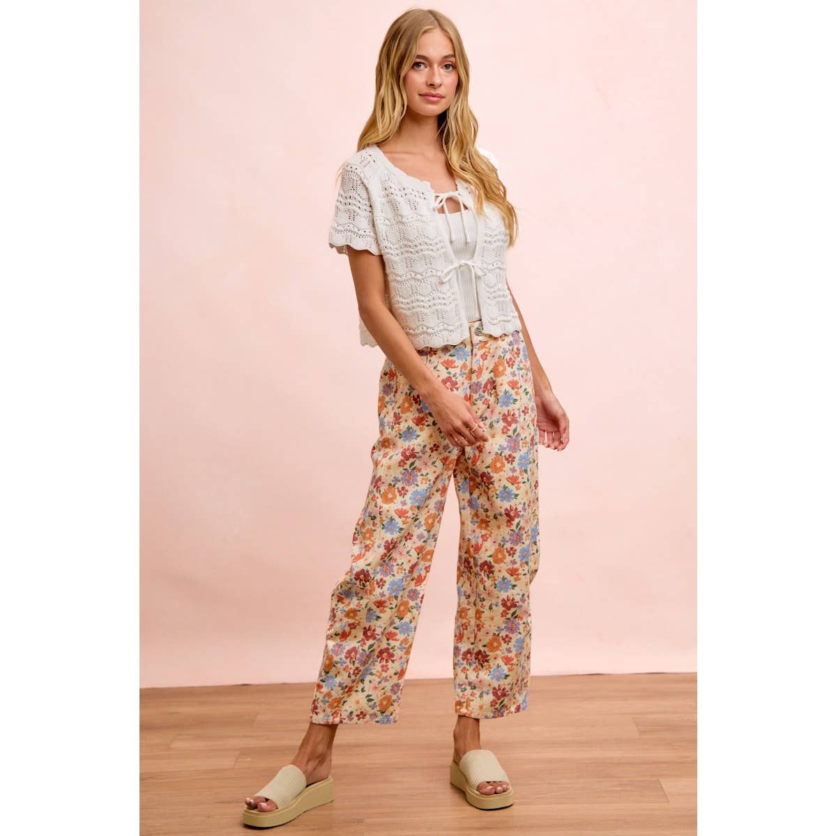 Prairie Petal Barrel Pants