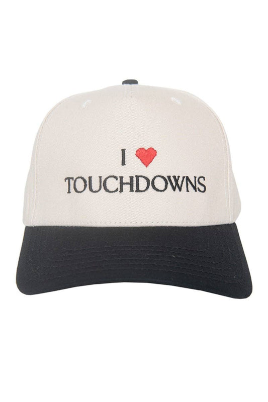 I Heart Touchdowns Trucker Hat