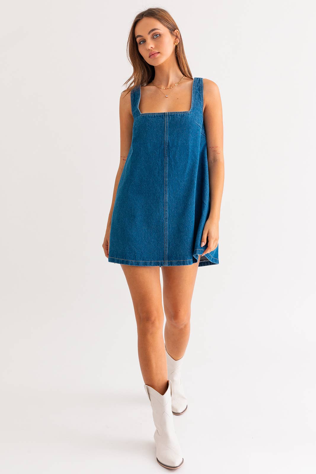 Bailey Flare Denim Dress