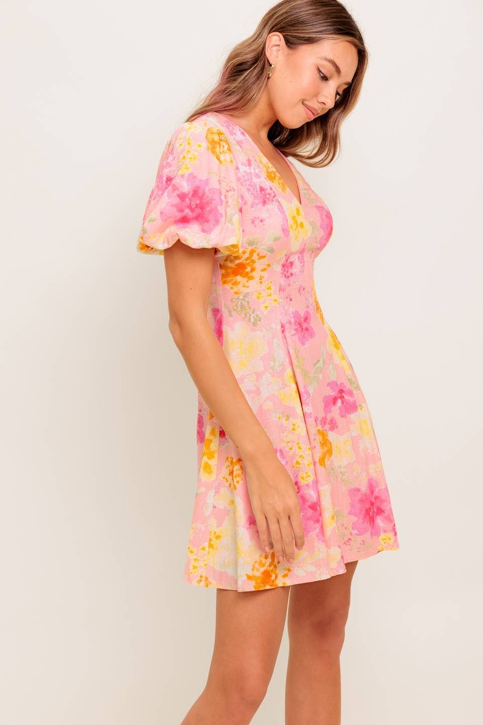 Pink Lemonade Mini Dress