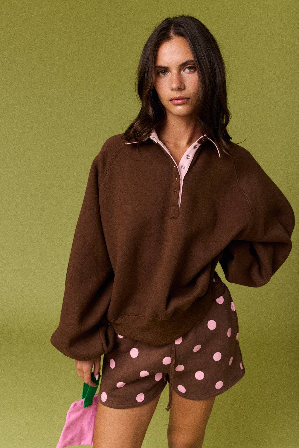 Lila Collared Pullover
