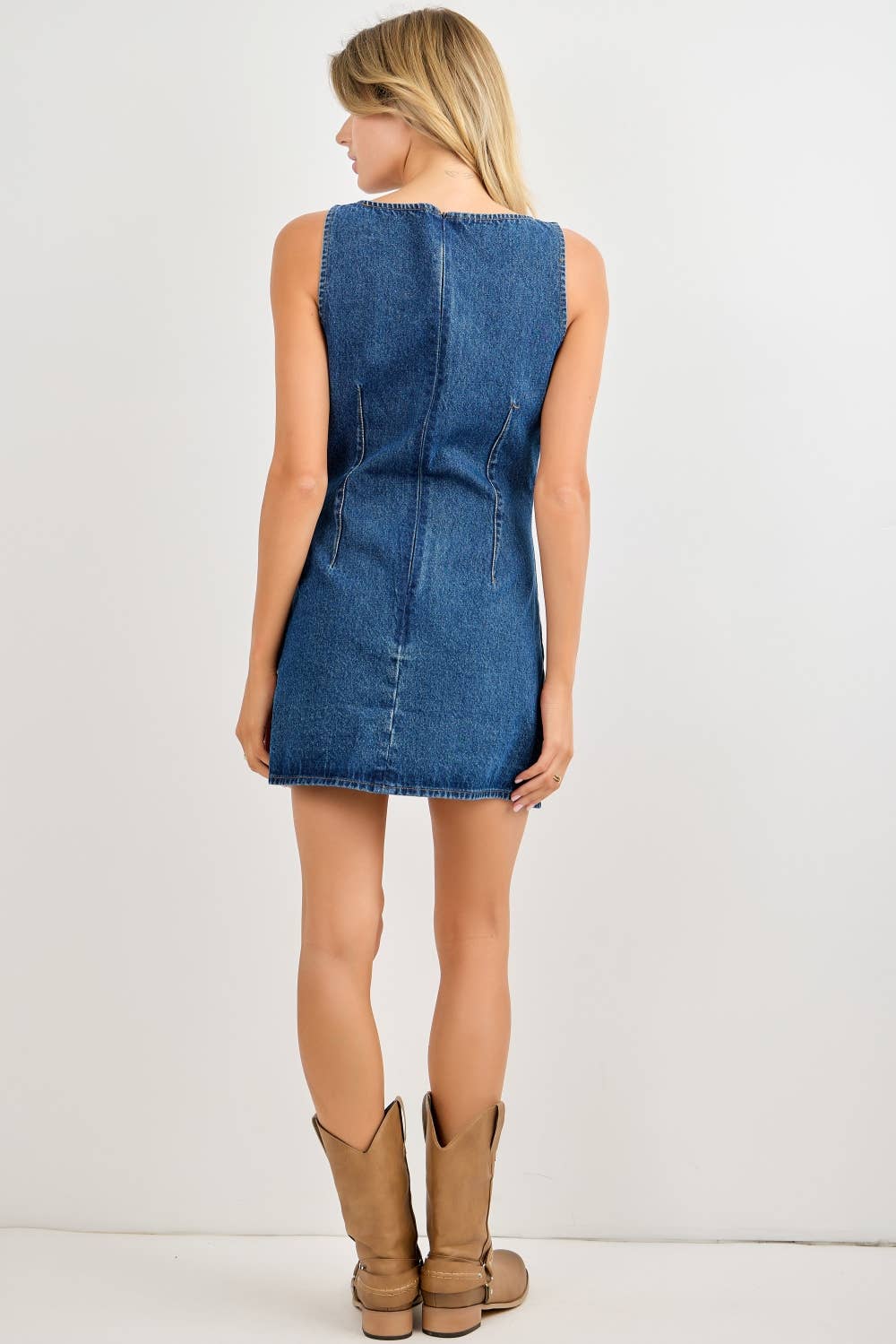 Denim Diva Mini Dress