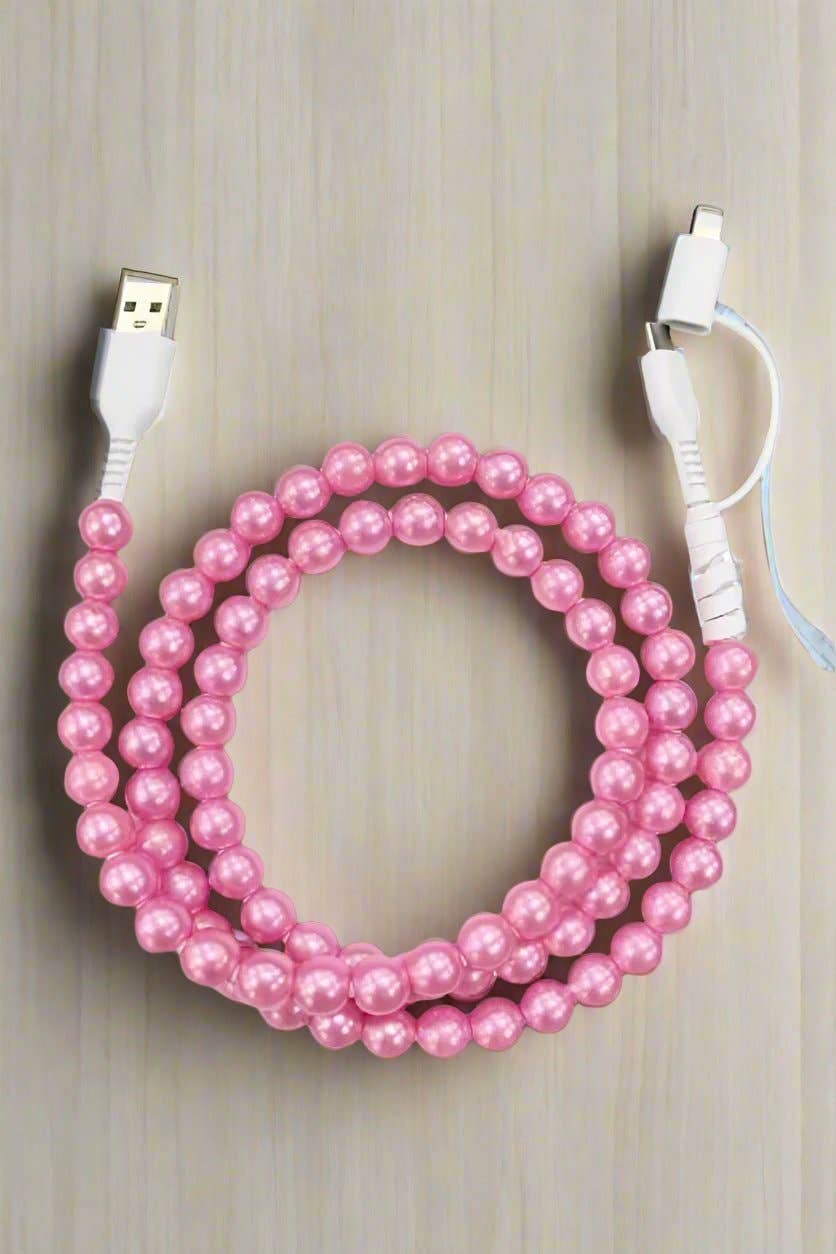 Beaded Cord Phone Charger