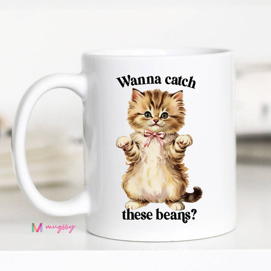 Catch These Beans Coffee Mug
