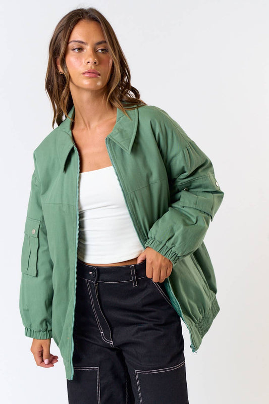 Boyfriend Cargo Jacket