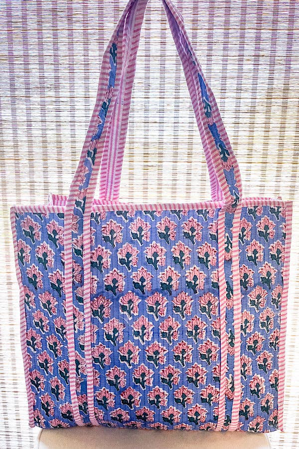 Sybil Quilted Tote Bag
