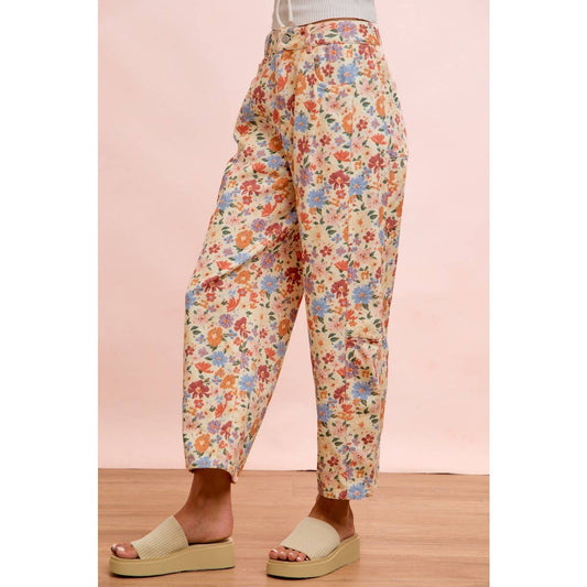 Prairie Petal Barrel Pants