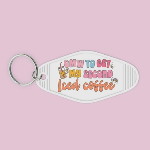 Second Iced Coffee Keychain