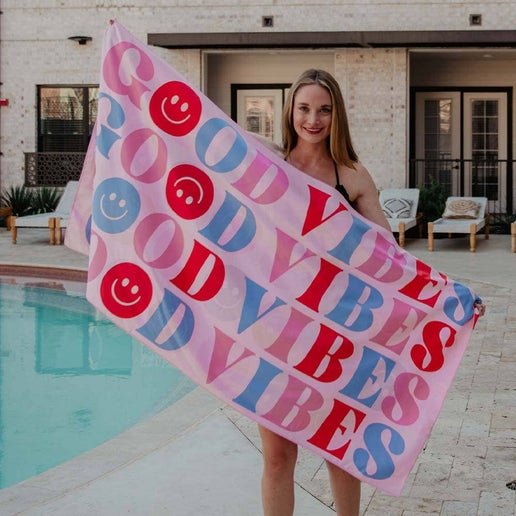 Good Vibes Beach Towel